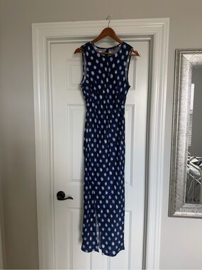 J crew polka dot slip dress size 10